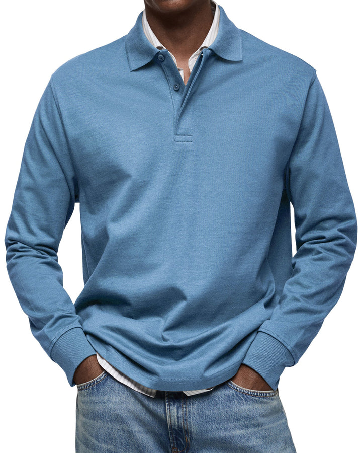 Mark™ | Luxury Polo with Long Sleeves
