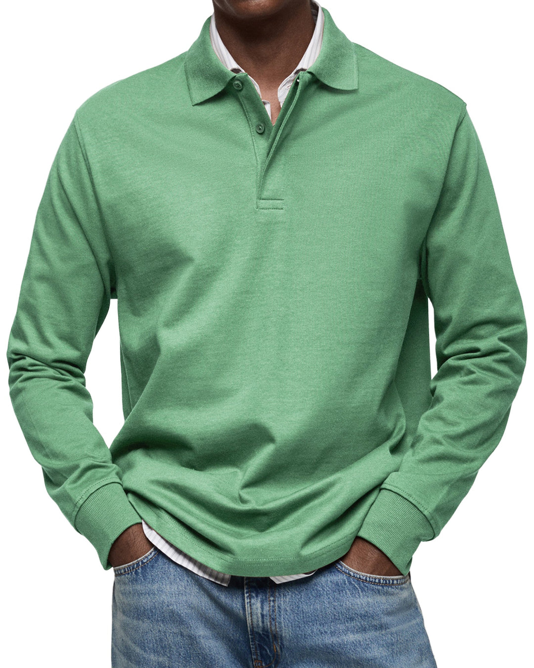 Mark™ | Luxury Polo with Long Sleeves
