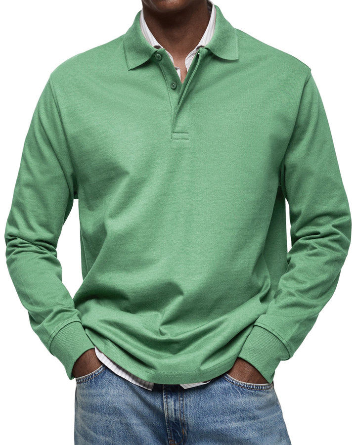 Mark™ | Luxury Polo with Long Sleeves