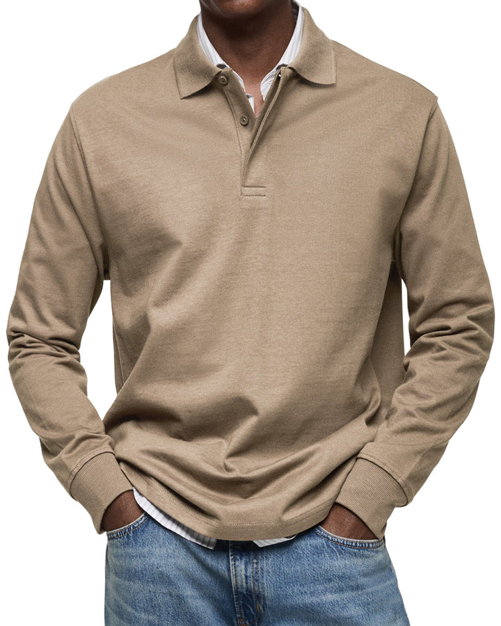 Mark™ | Luxury Polo with Long Sleeves
