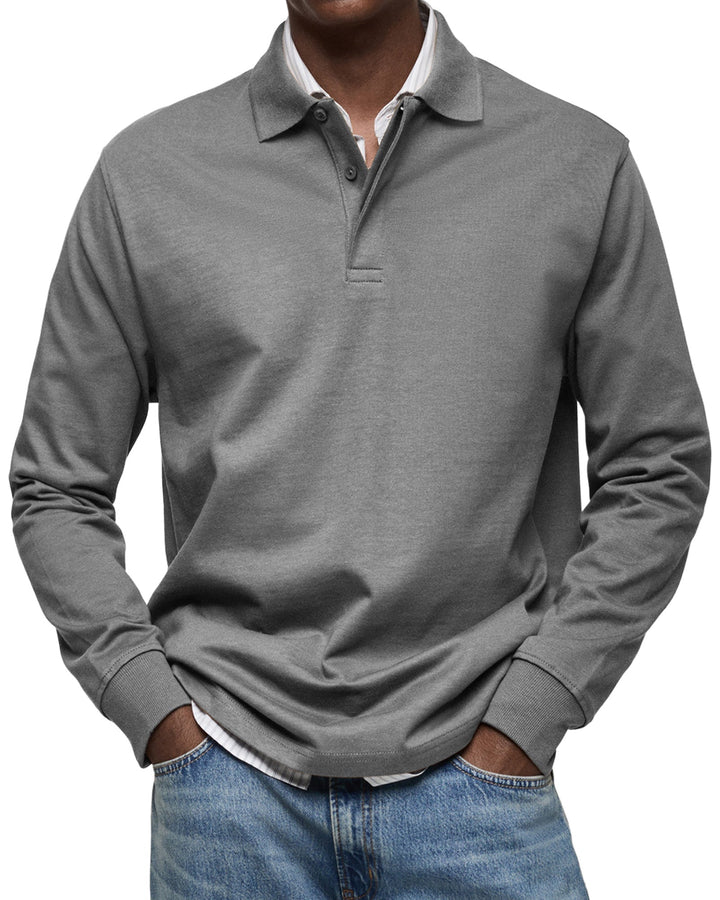 Mark™ | Luxury Polo with Long Sleeves