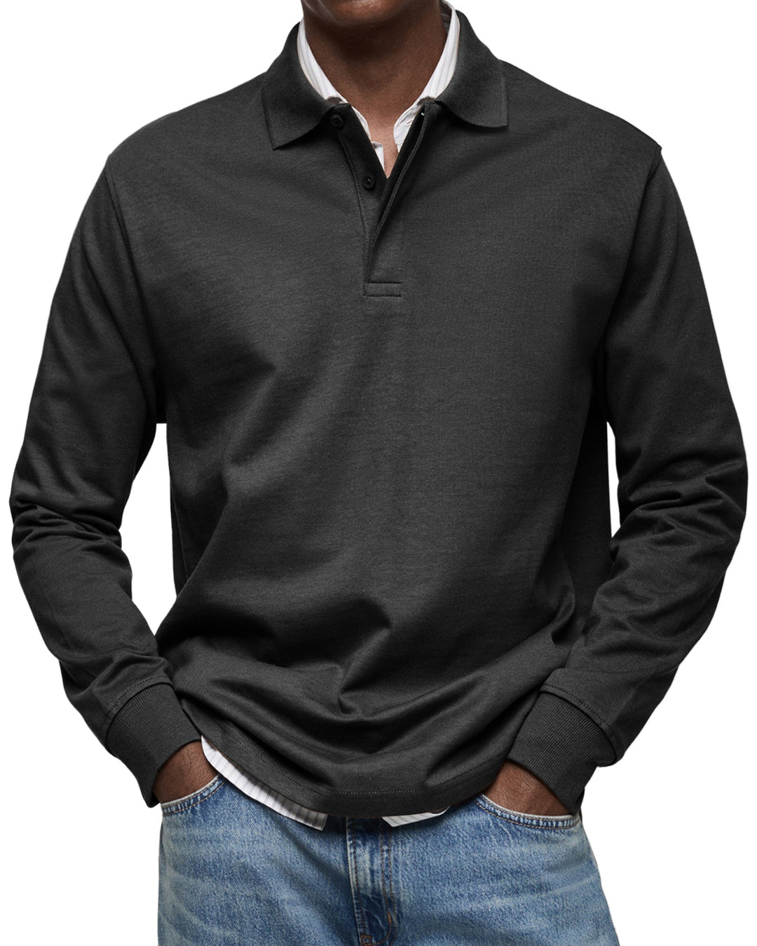 Mark™ | Luxury Polo with Long Sleeves