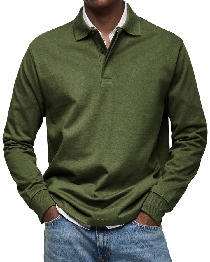 Mark™ | Luxury Polo with Long Sleeves