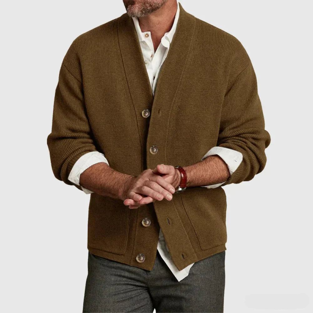 Dean™ | Classic Collar Cardigan