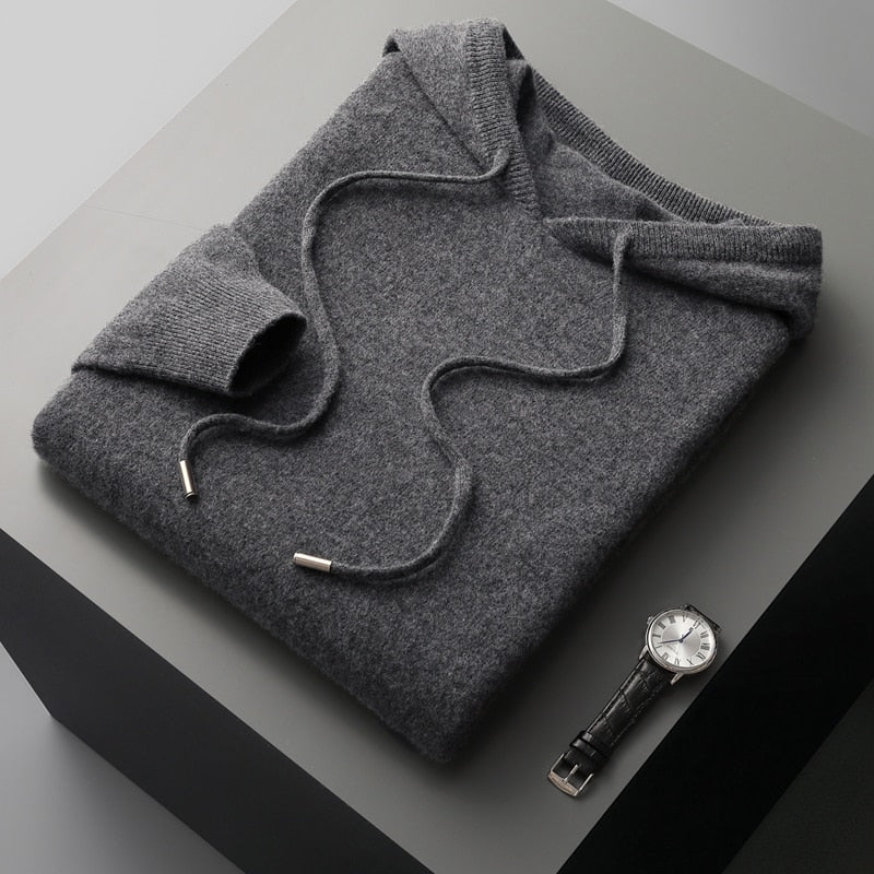 Elias™ | Cashmere and Wool Hoodie