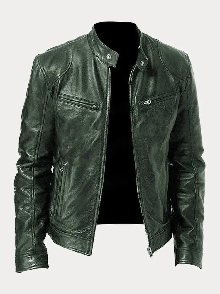 Rino™ | Casual Leather Jacket for Ultimate Comfort