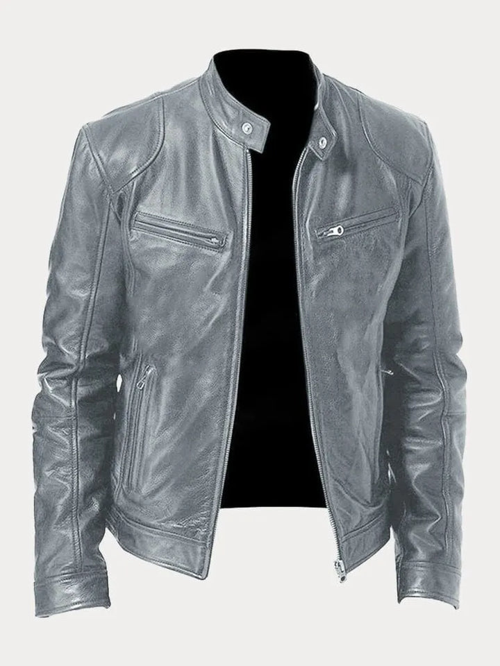 Rino™ | Casual Leather Jacket for Ultimate Comfort