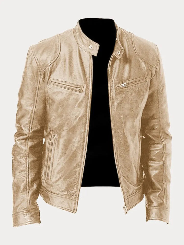 Rino™ | Casual Leather Jacket for Ultimate Comfort