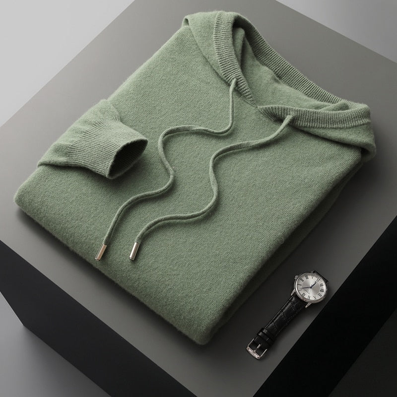 Elias™ | Cashmere and Wool Hoodie