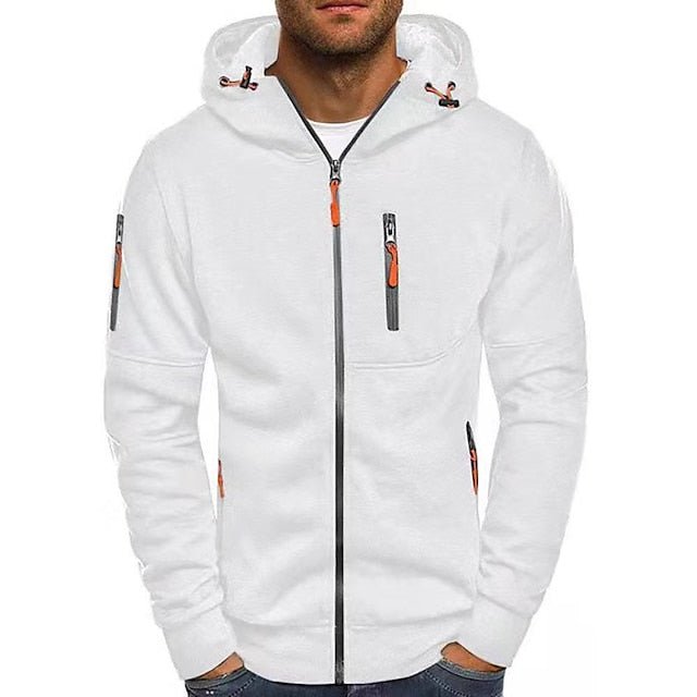 Jeff™ | Elegant Slim Fit Zip-Up Hoodie