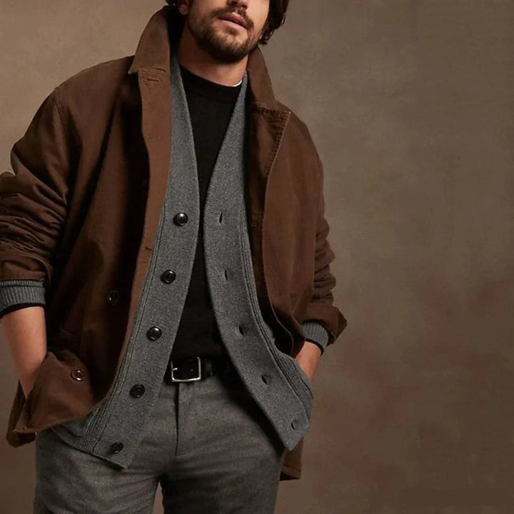 Dean™ | Classic Collar Cardigan